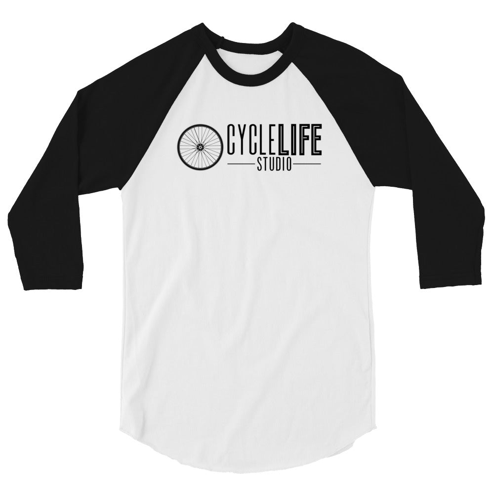 CLS Blk Logo 3/4 Tee - Unisex
