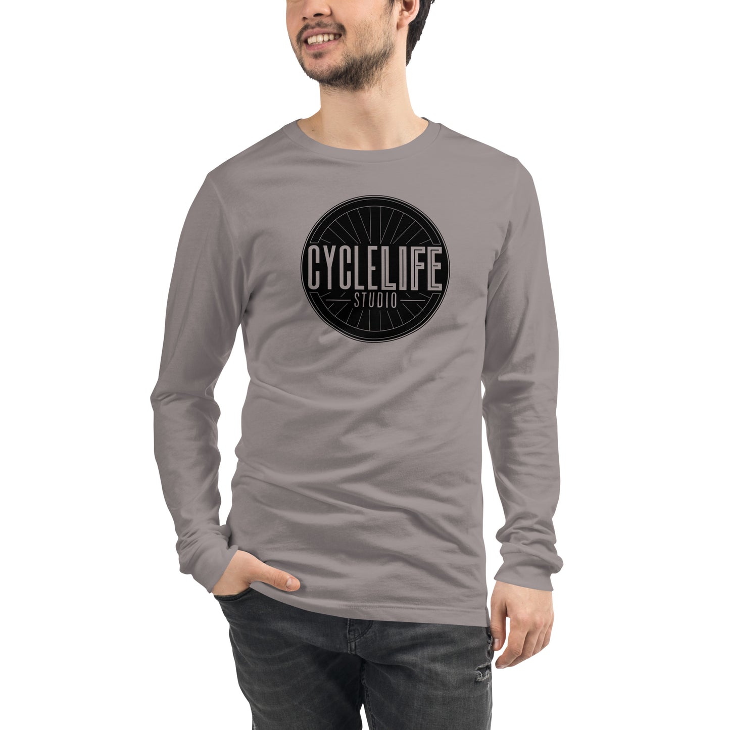 CLS Blk Logo Long Sleeve Tee - Unisex