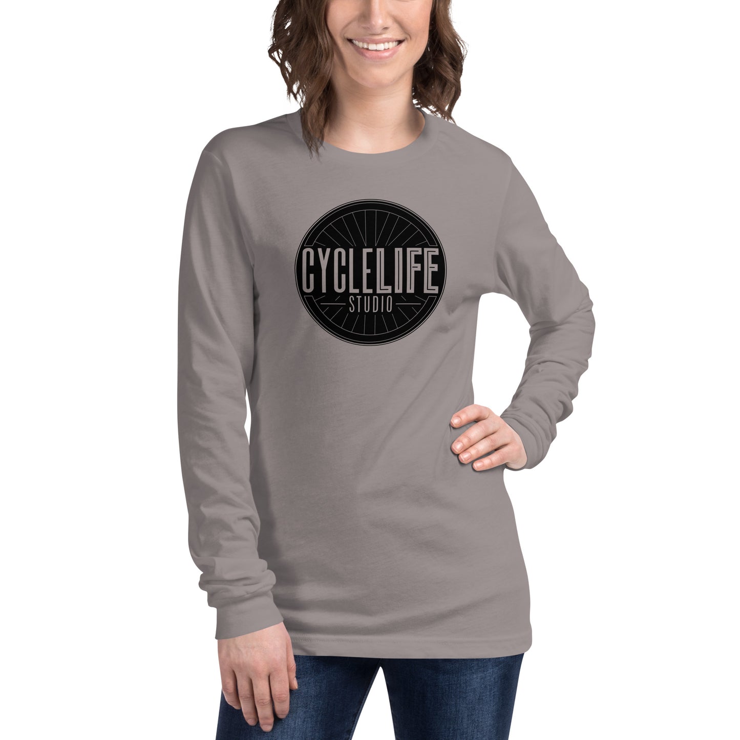 CLS Blk Logo Long Sleeve Tee - Unisex