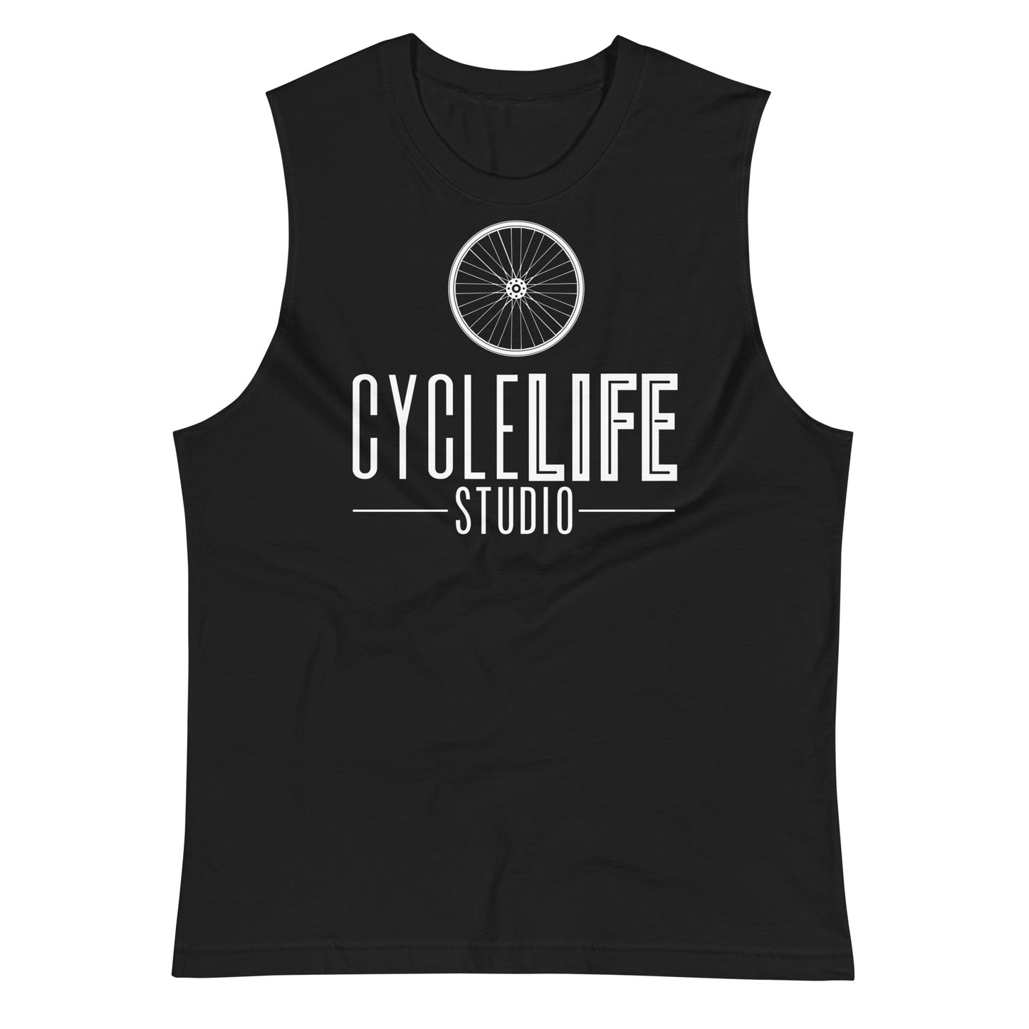CLS Wht Logo Muscle Shirt - Unisex