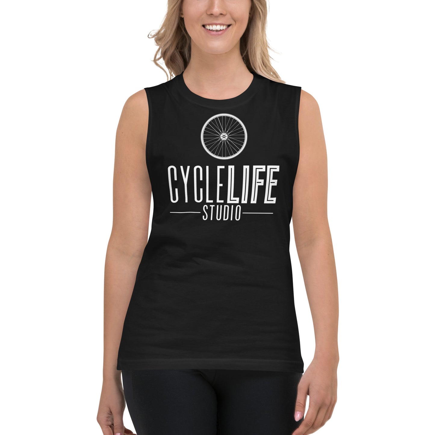 CLS Wht Logo Muscle Shirt - Unisex
