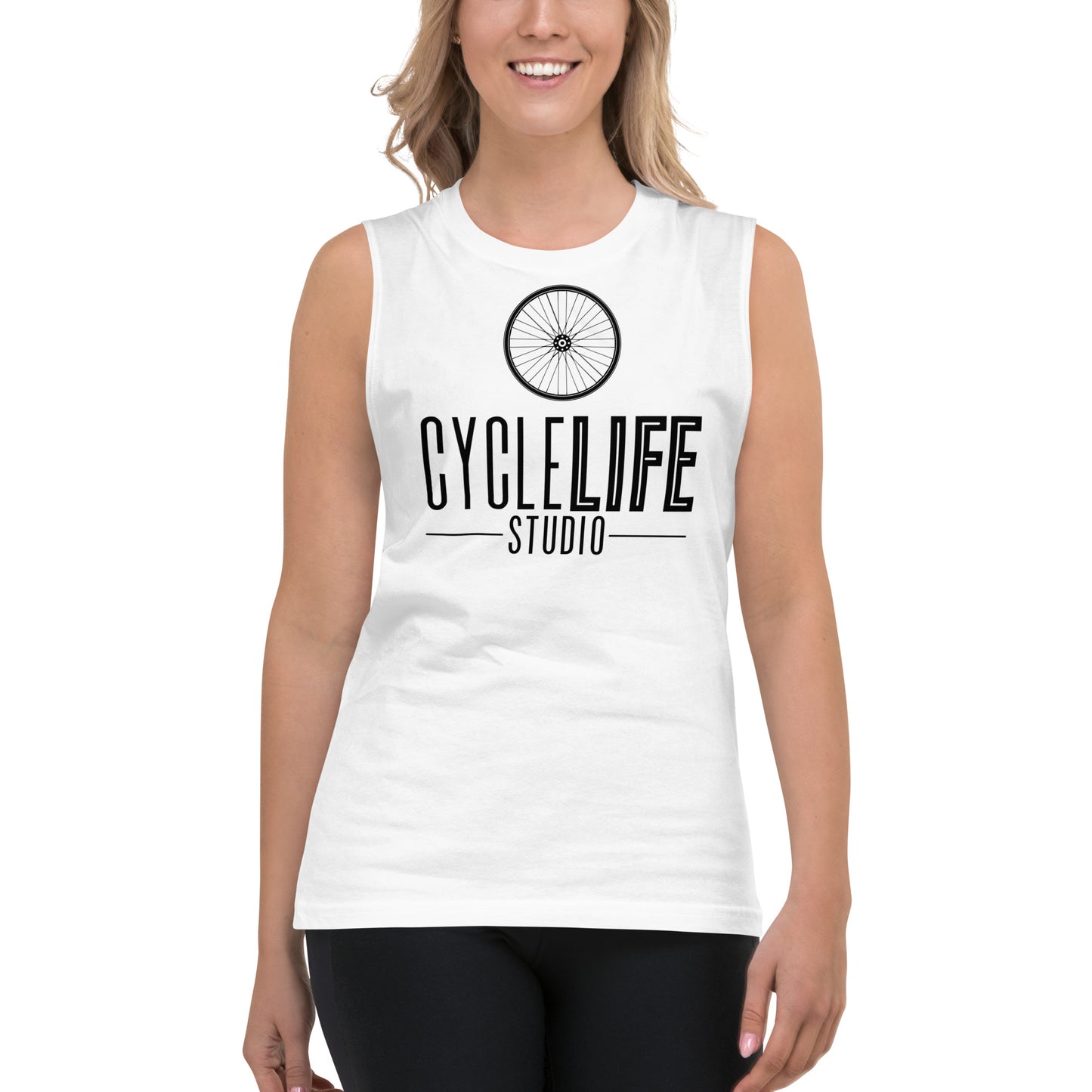 CLS Blk Logo Muscle Shirt - Unisex