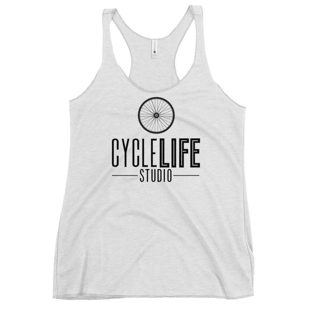 CLS Blk Logo Racerback Tank - Women's