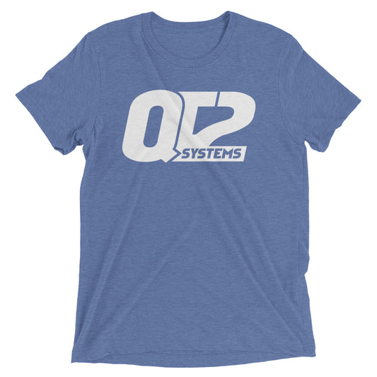 QT2 Wht Logo Tri-Blend Tee - Unisex