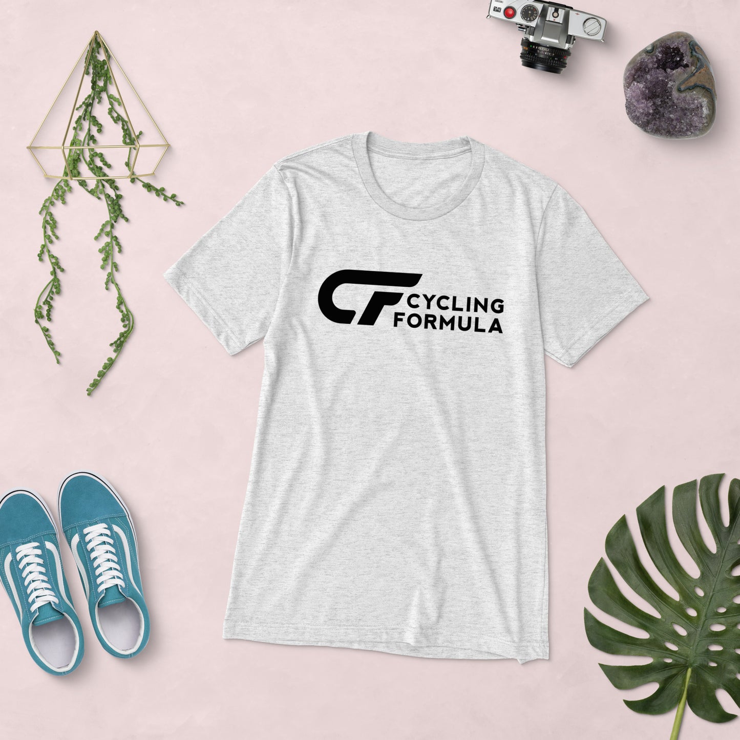 TCF Blk Logo Tri-Blend Tee - Unisex