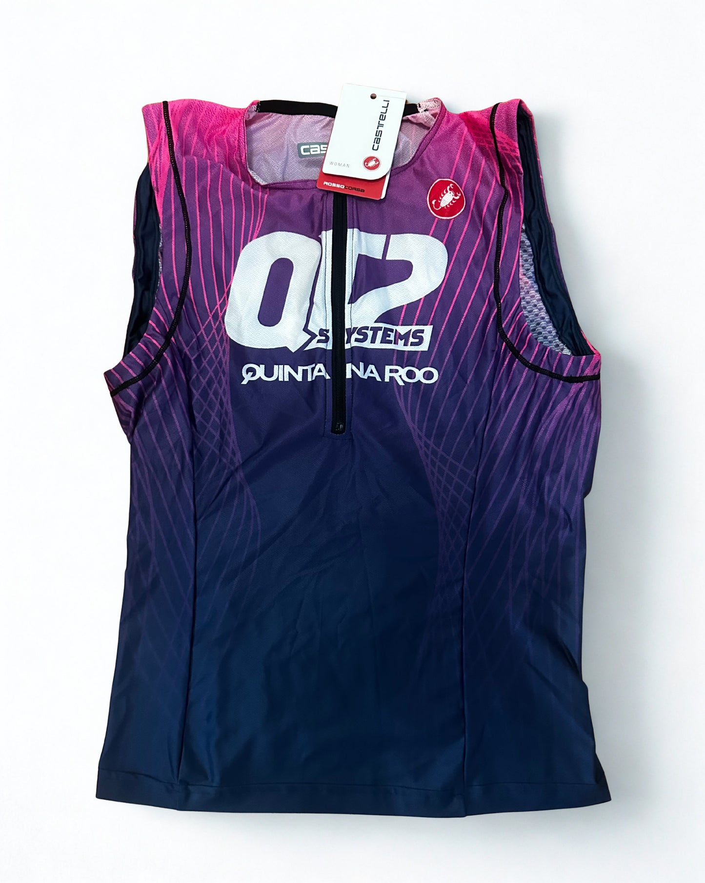 2026 Women's Castelli Free Tri 2 Top (Fluo)