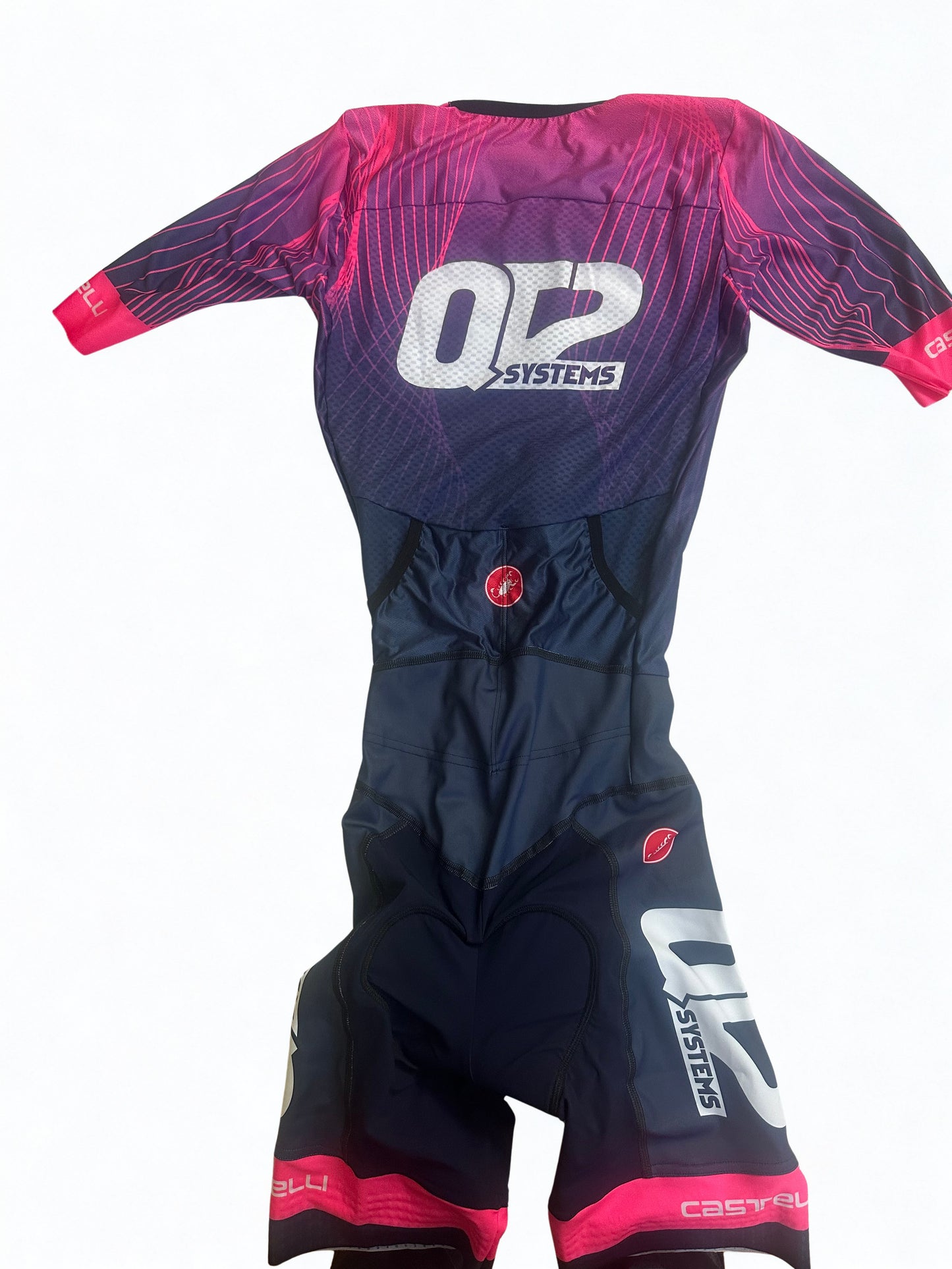 2026 Women's One-Piece Castelli Tri Suit (Fluo)