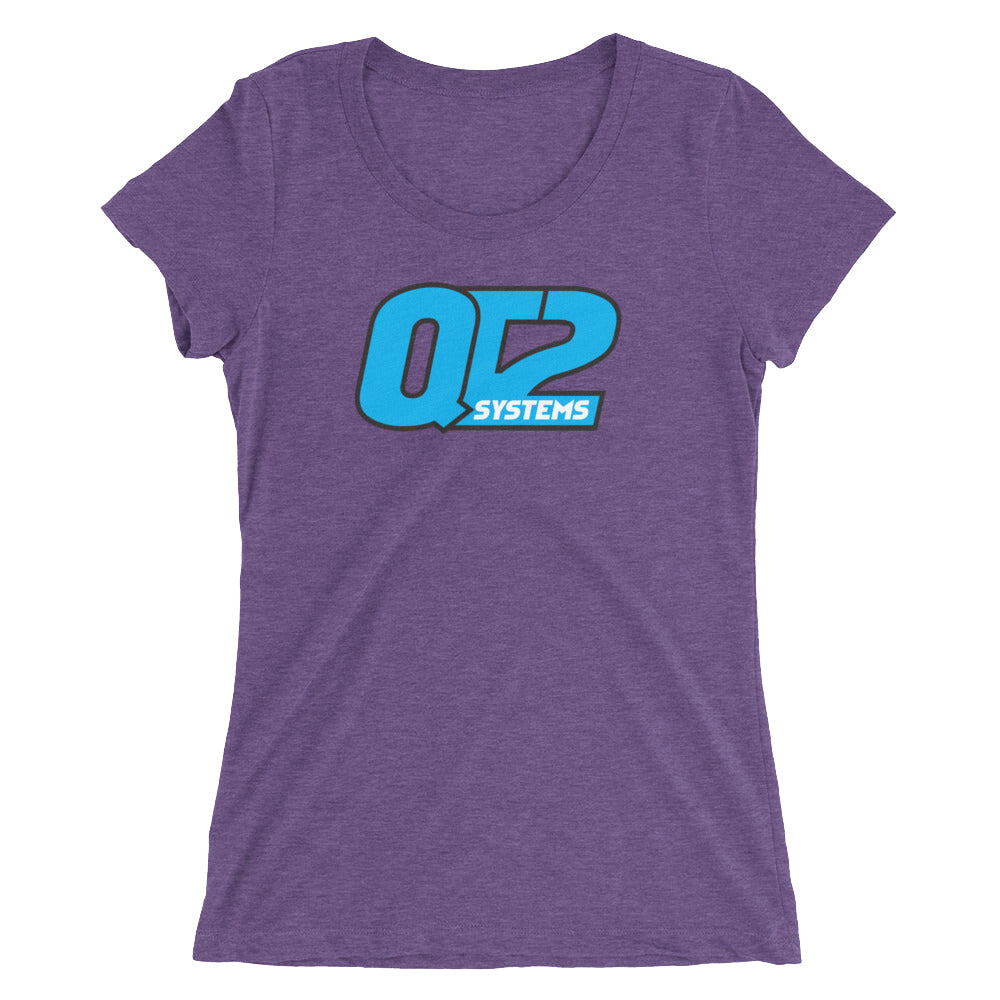 QT2 FC Logo Tri-Blend Tee - Womens